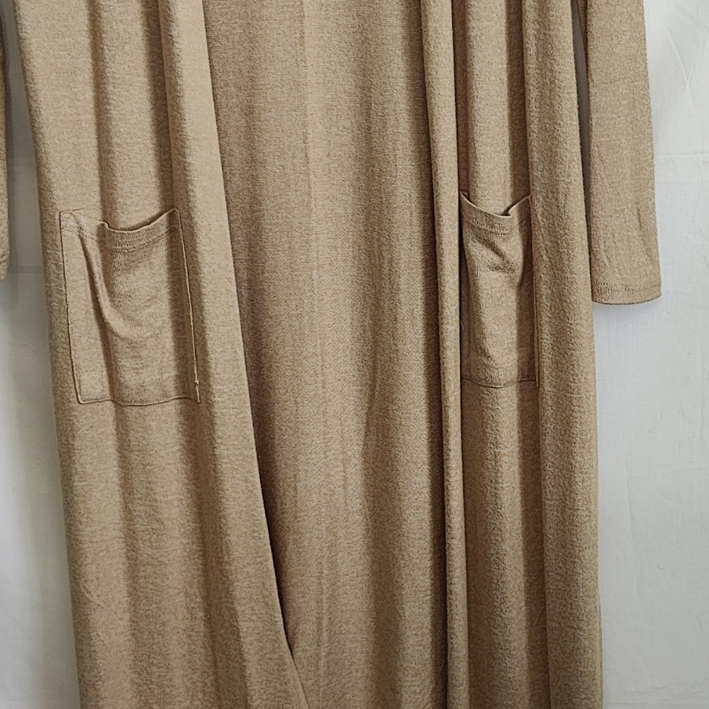 Papaya Long Cardigan - Beige - Size L - Picture 3 of 6